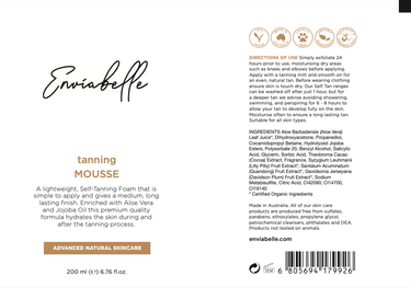 Tanning Mousse - Enviabelle